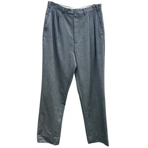Sartoria Menchetti Italy Gray Dress Trousers Mens 32 Quiet Luxury